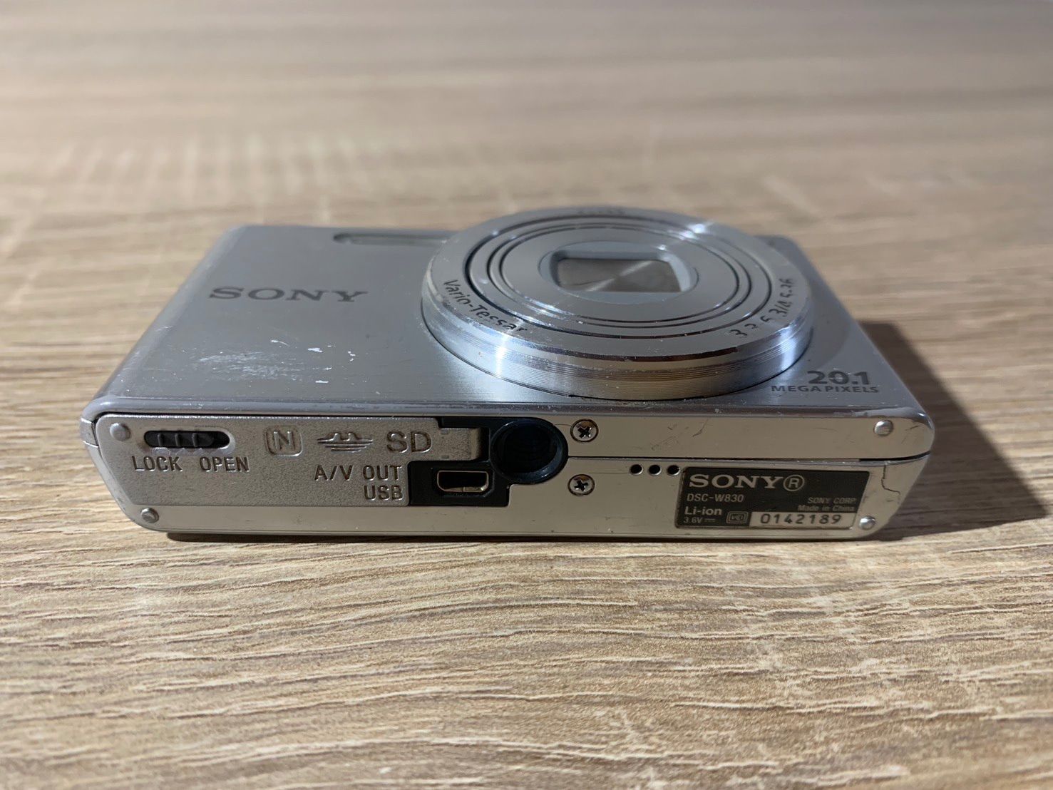 7486 Sony Cyber-Shot DSC-W830 シルバー デジカメ ジャンク品 - メルカリ