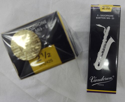 バンドーレン）バリトンサックスリード 青箱（トラディッショナル） 3