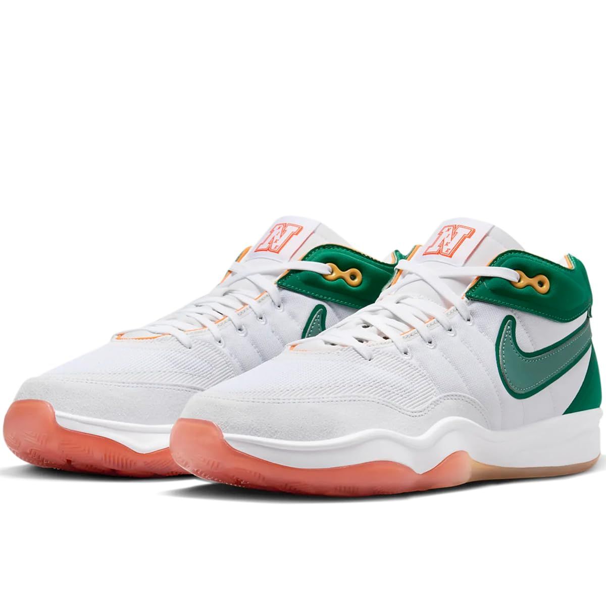 ナイキ G T ハッスル 2 EP HUSTLE ホワイト マラカイト ピュアプラチナム ビンテージグリーン DJ 9404 103 日本 26 5 cm