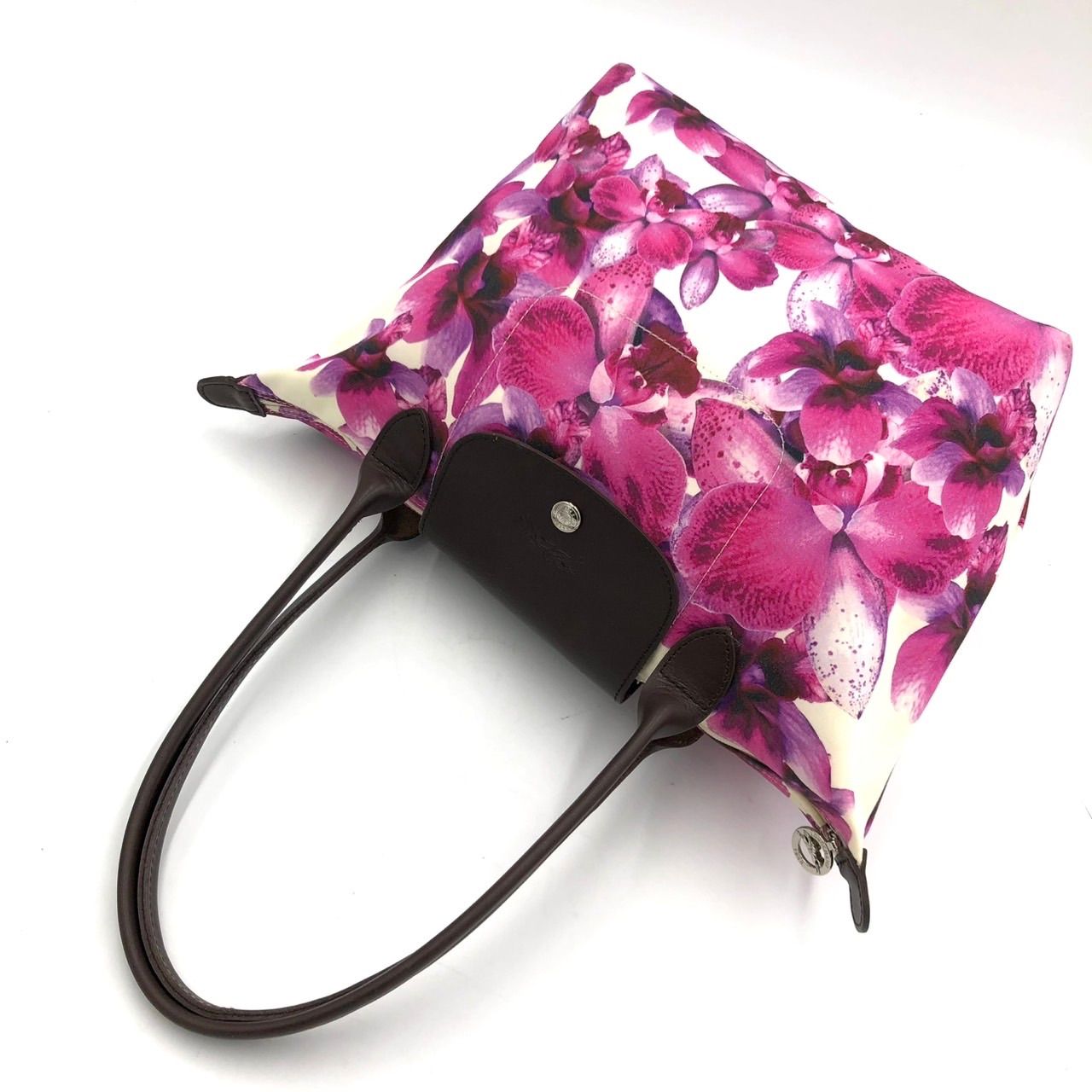 LONGCHAMP ロンシャン 花柄 トートバッグ Lサイズ オーキッド A4 