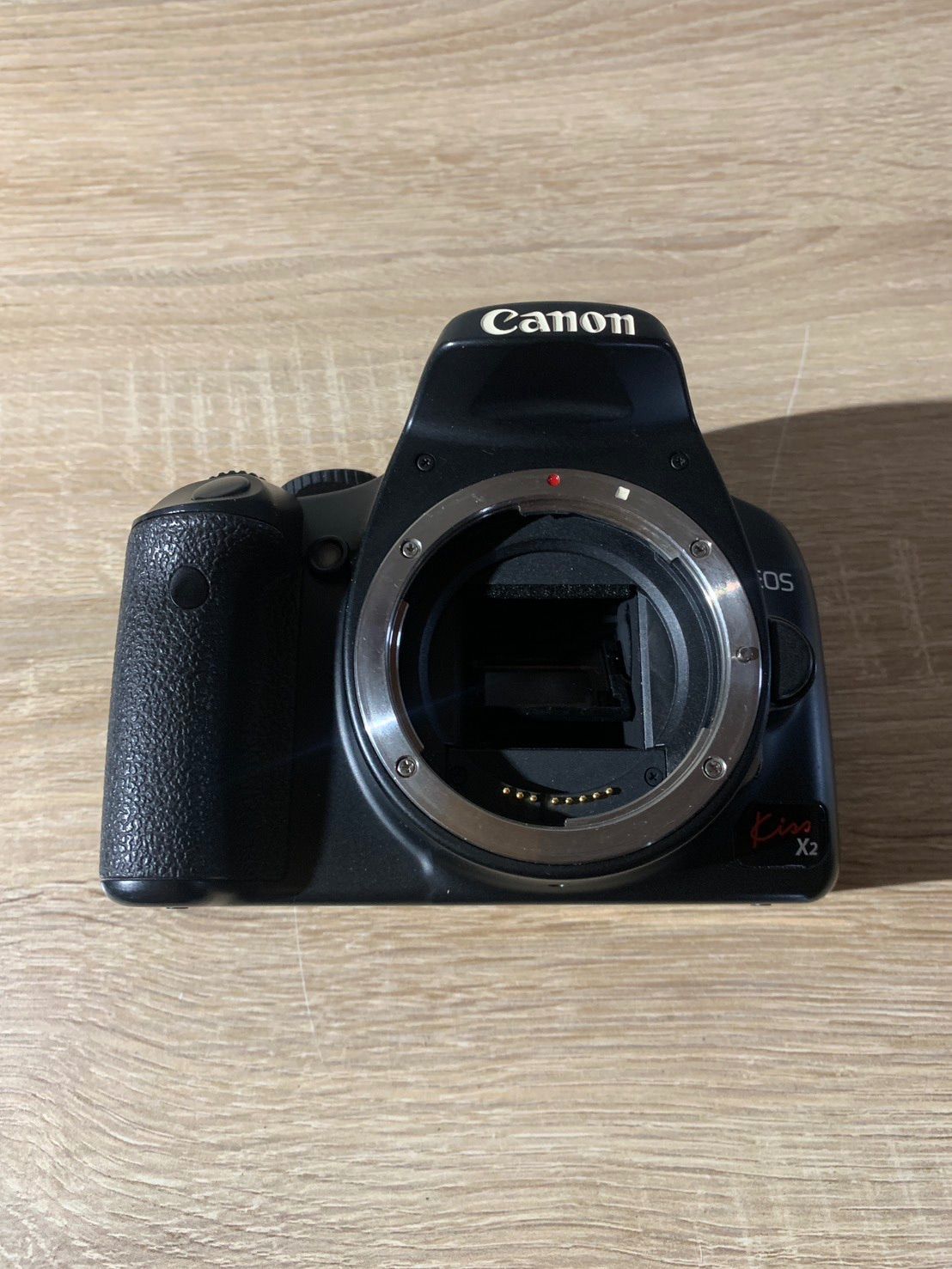 7491 Canon EOS Kiss X 2 ブラック デジカメ