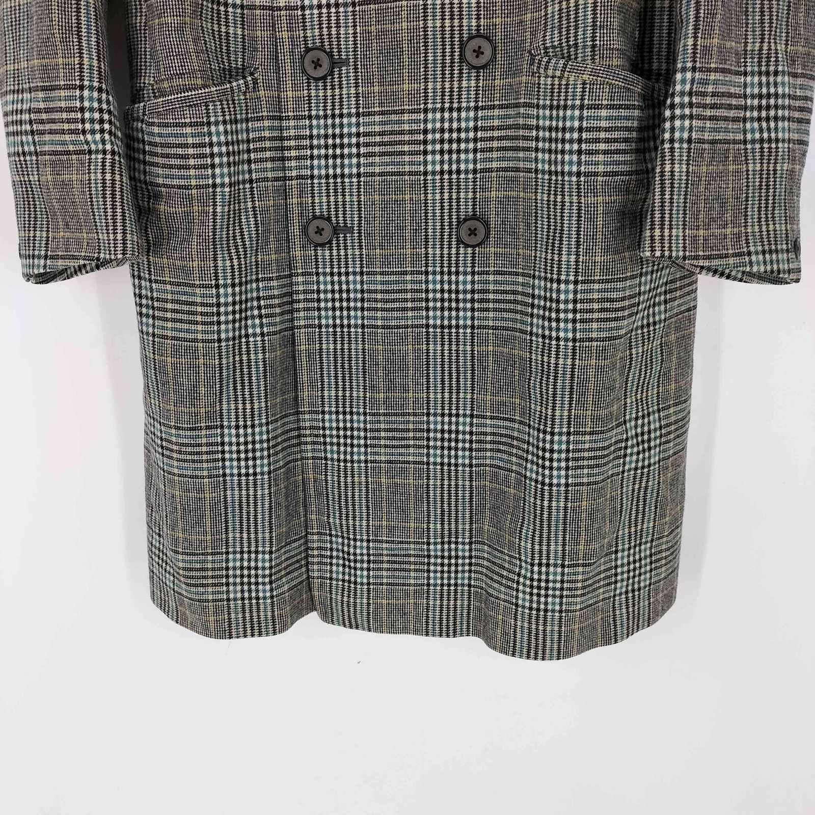 バーバリーズ BURBERRYS 60-70s 英国製 ウール100% グレンチェック