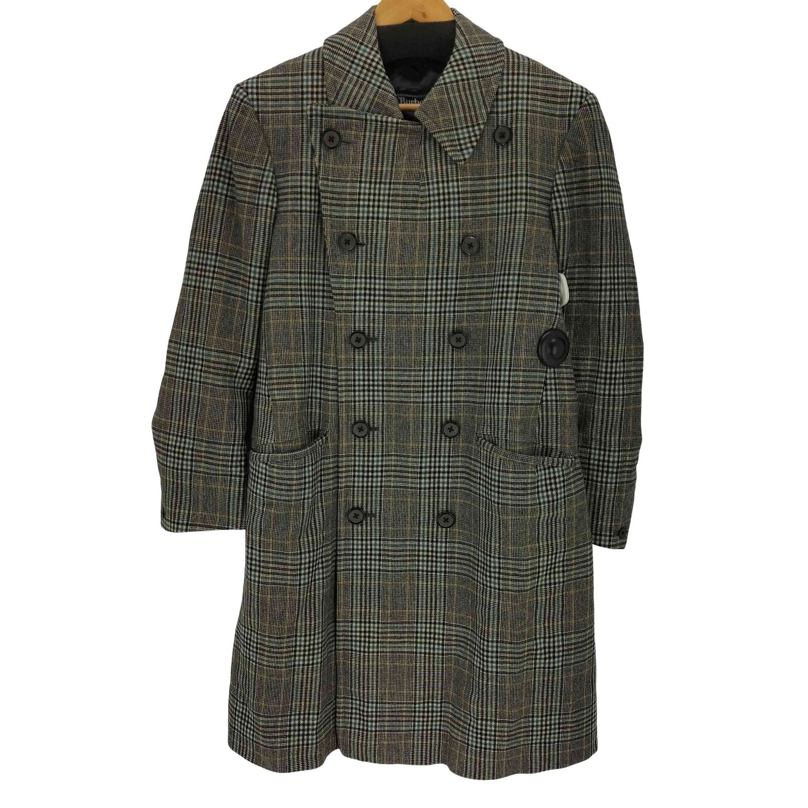 バーバリーズ BURBERRYS 60-70s 英国製 ウール100% グレンチェック