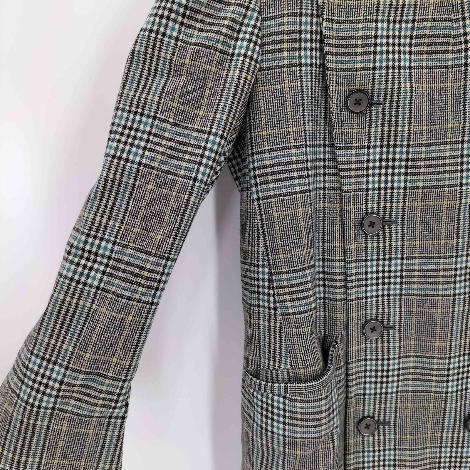 バーバリーズ BURBERRYS 60-70s 英国製 ウール100% グレンチェック