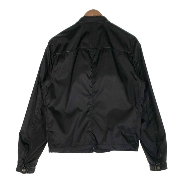 PRADA プラダ ライダースジャケット トリアセテート パイピング