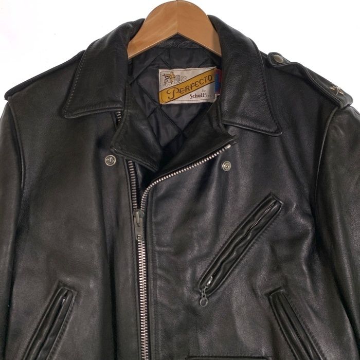 Schott ショット 613 ワンスター レザー ダブルライダースジャケット