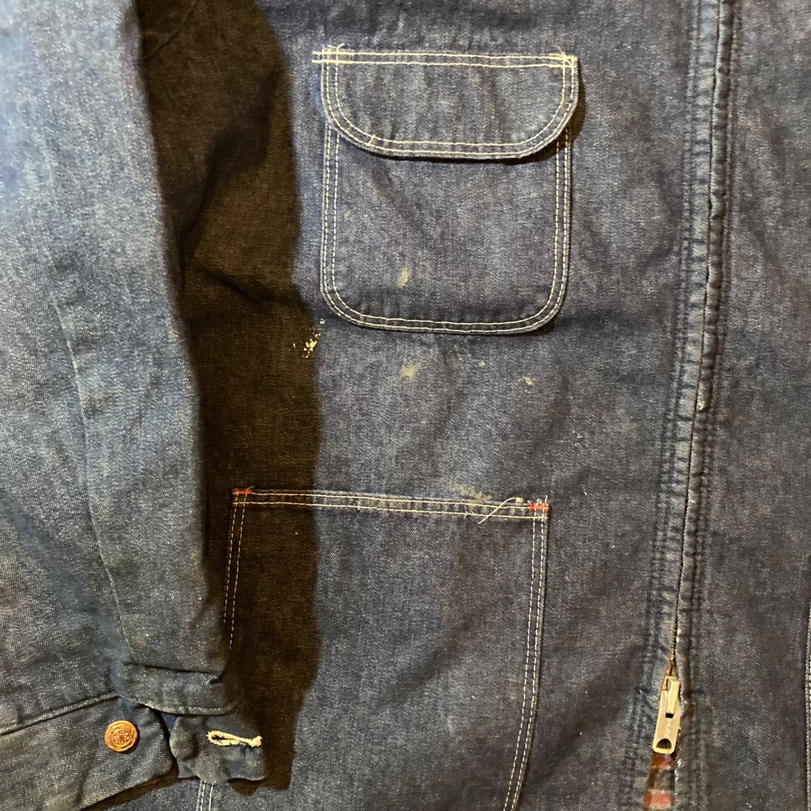 70s Blue bell vintage cover all TALON ZIP/ 〜70年代製 ブルーベル