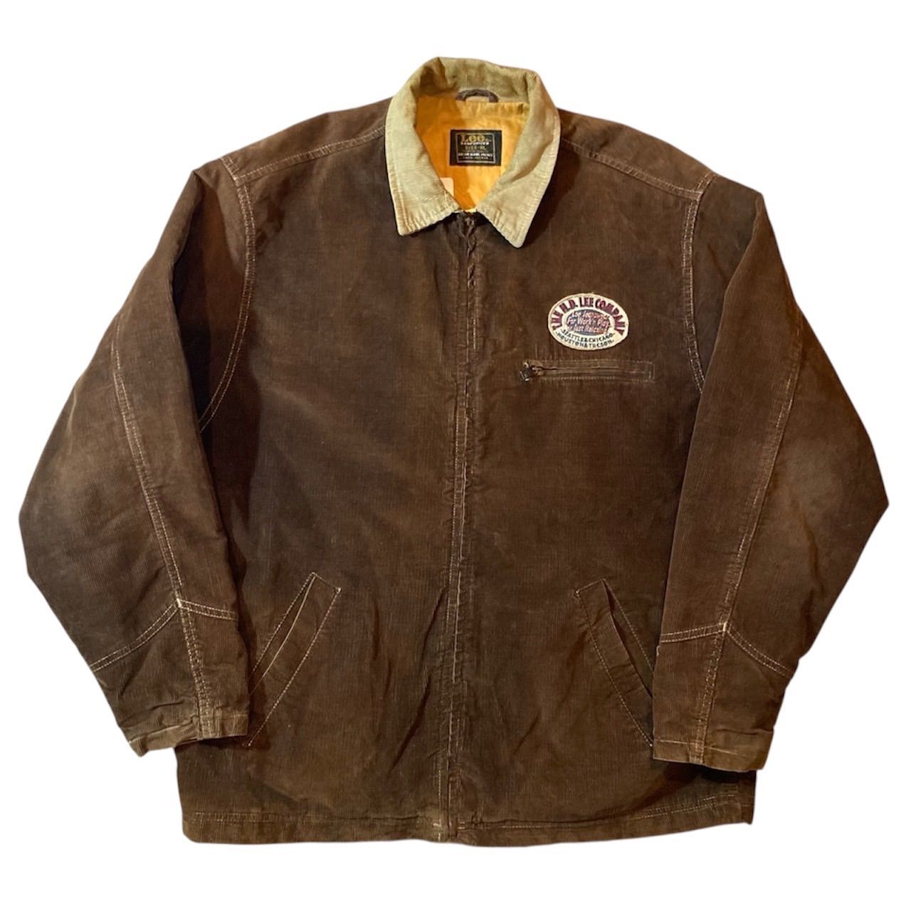 Lee corduroy work jacket brown size XL / リー コーデュロイワーク 