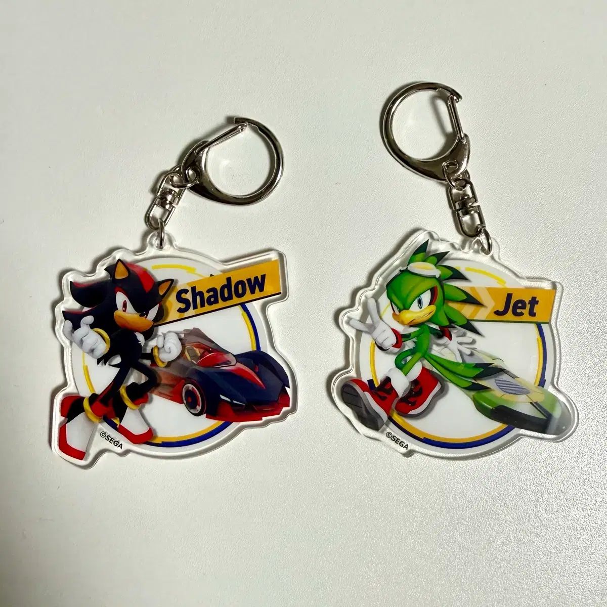 セガ ポップアップ ソニック アクリルキーホルダー シャドウ ゼット