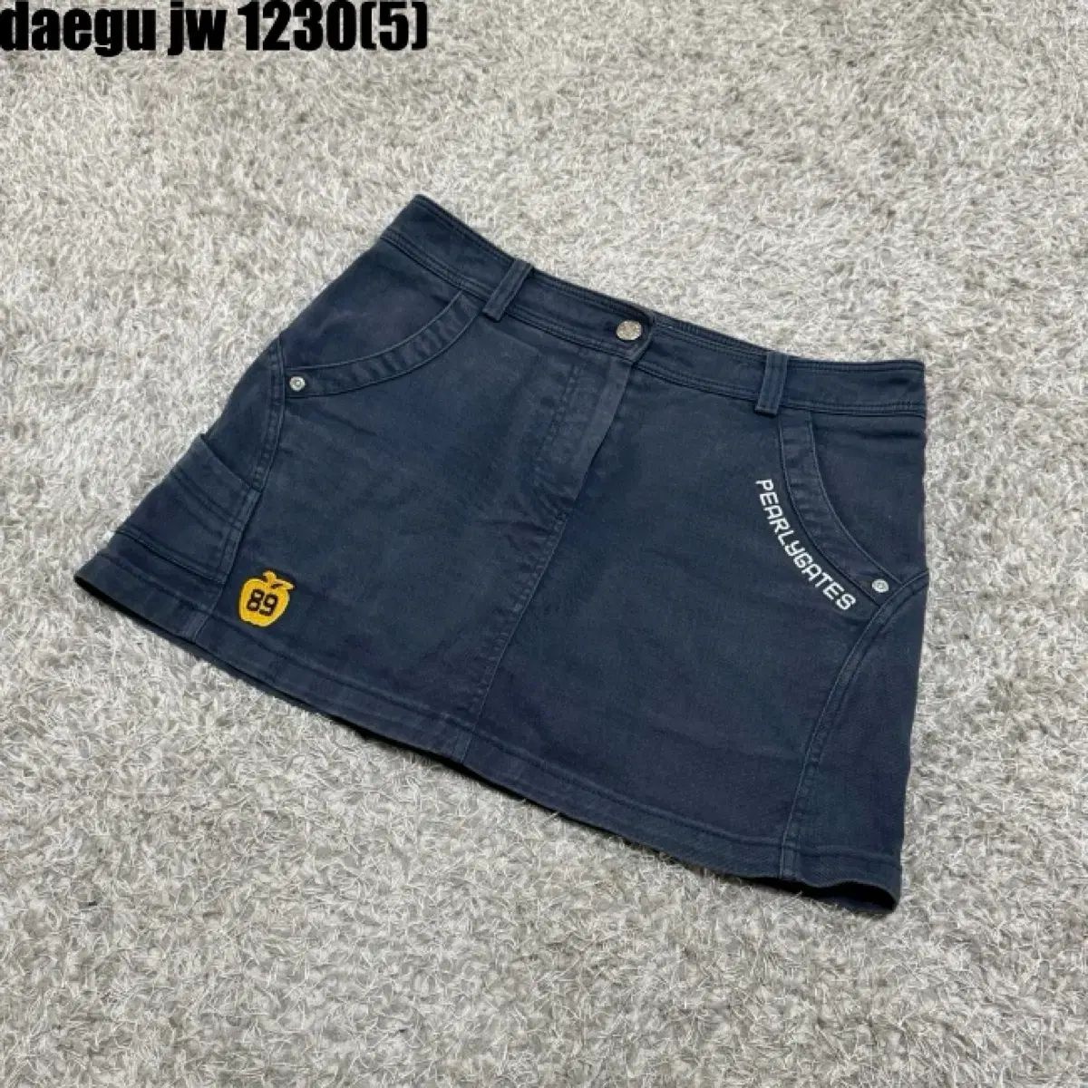 パーリーゲイツ ネイビー ミニ スカート 0 1230 - メルカリ