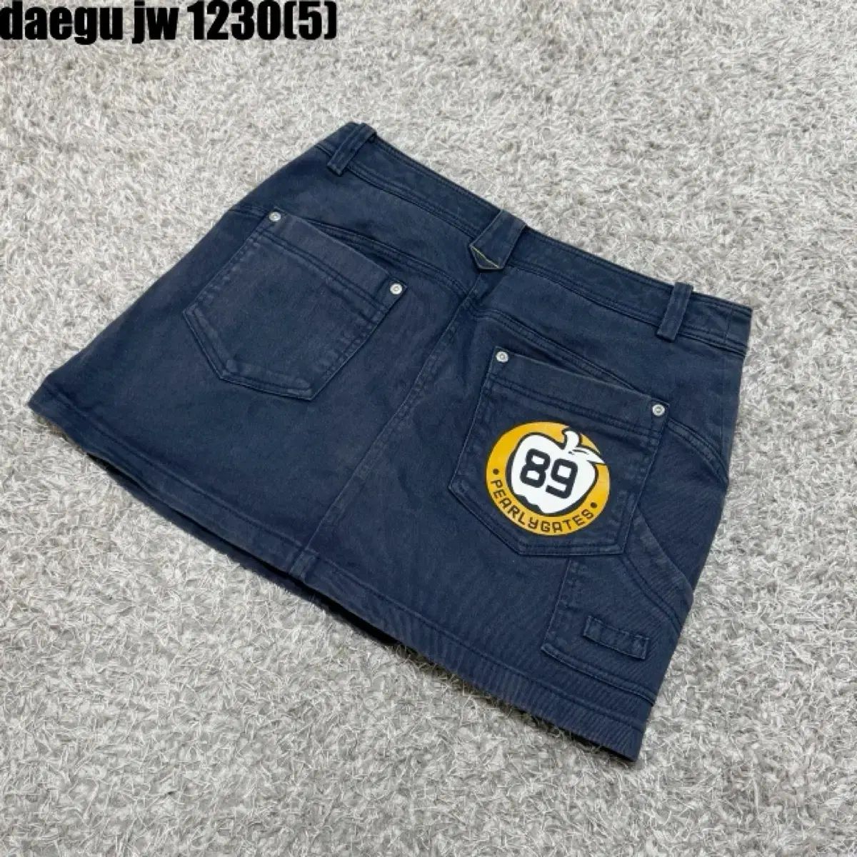 パーリーゲイツ　ミニスカート パーリーゲイツ ネイビー ミニ スカート 0 1230 - メルカリ