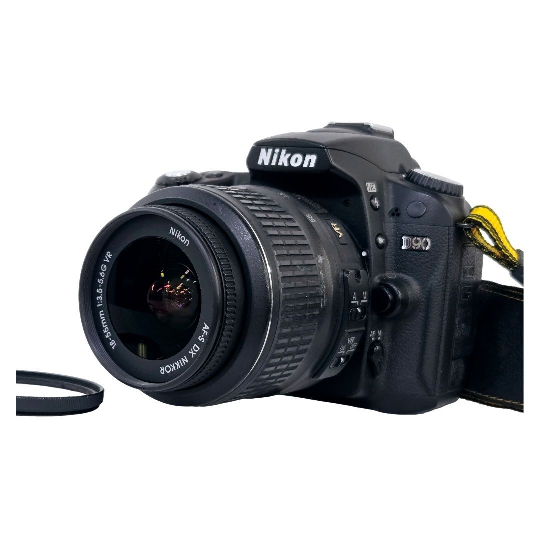 美品】 NIKON ニコン D90 AF-S DX NIKKOR 18-55mm F3.5-5.6G VR ボディ