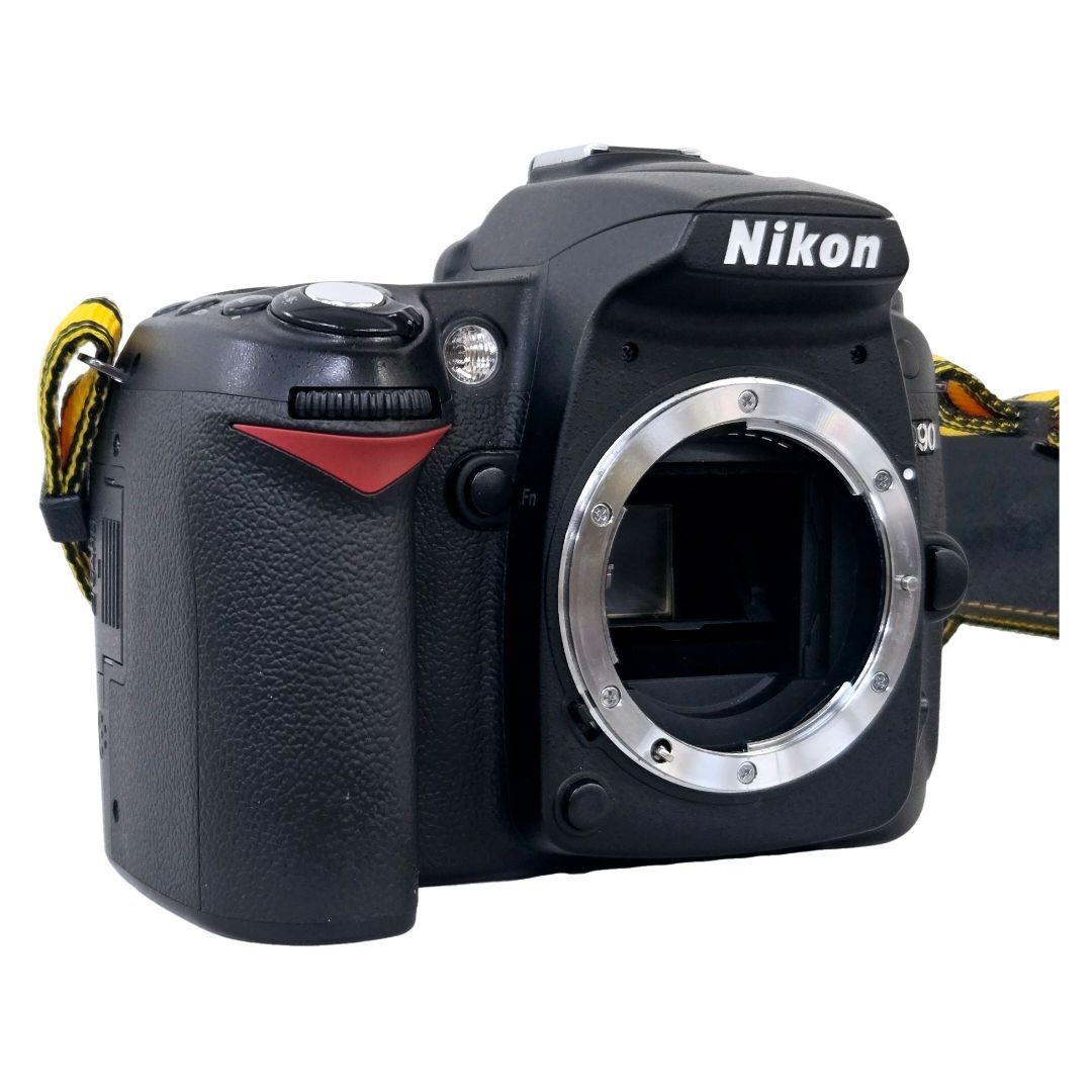 美品】 NIKON ニコン D90 AF-S DX NIKKOR 18-55mm F3.5-5.6G VR ボディ 