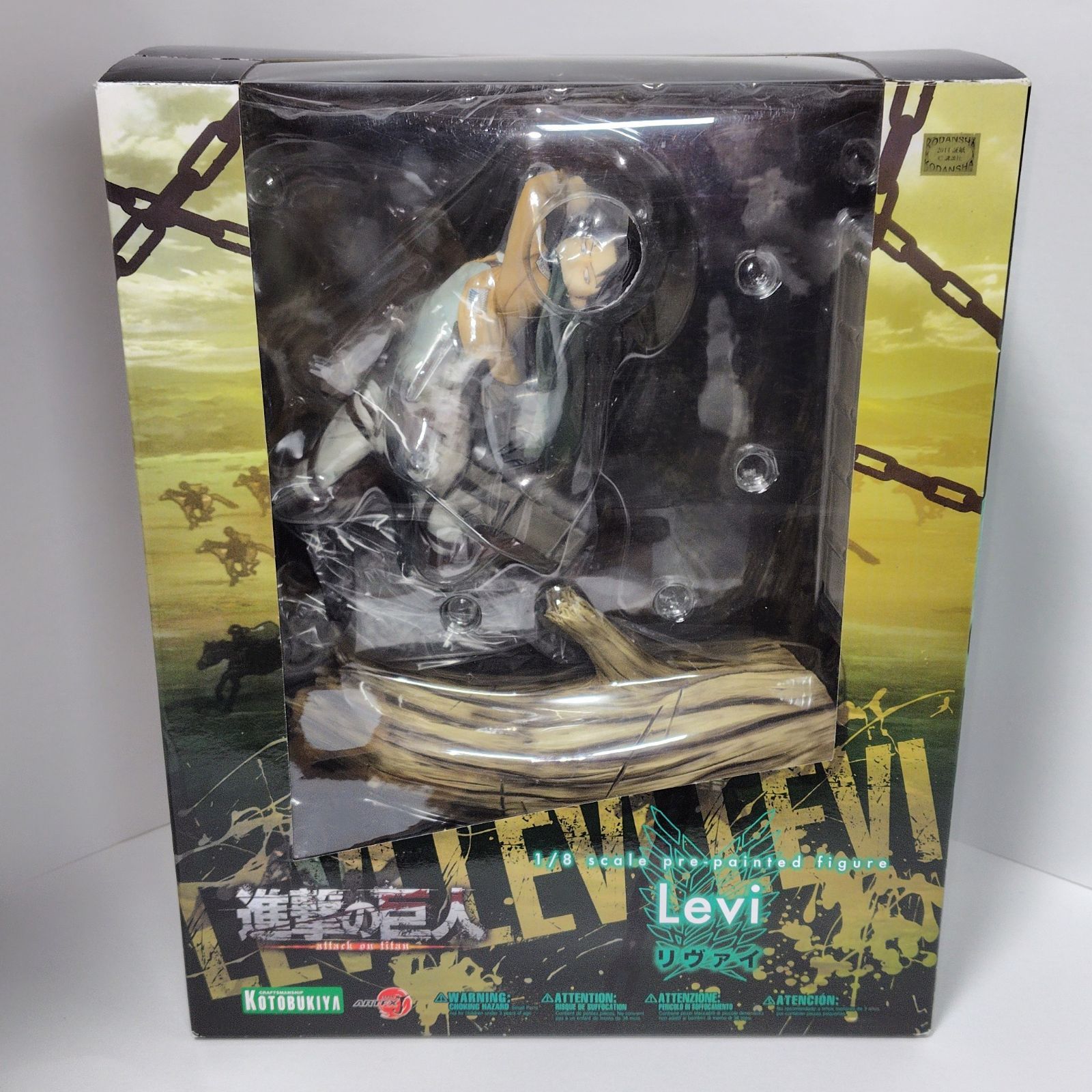 コトブキヤ ARTFX J 進撃の巨人 リヴァイ 1/8スケール フィギュア Amazon.co.jp: 進撃の巨人 ARTFX J リヴァイ (1/8スケール PVC塗装済み