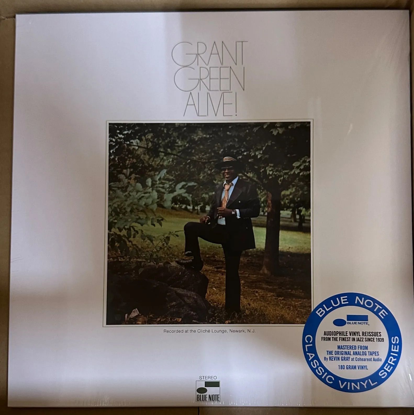 新品LP】グラント・グリーン（Grant Green）/ アライヴ（Alive