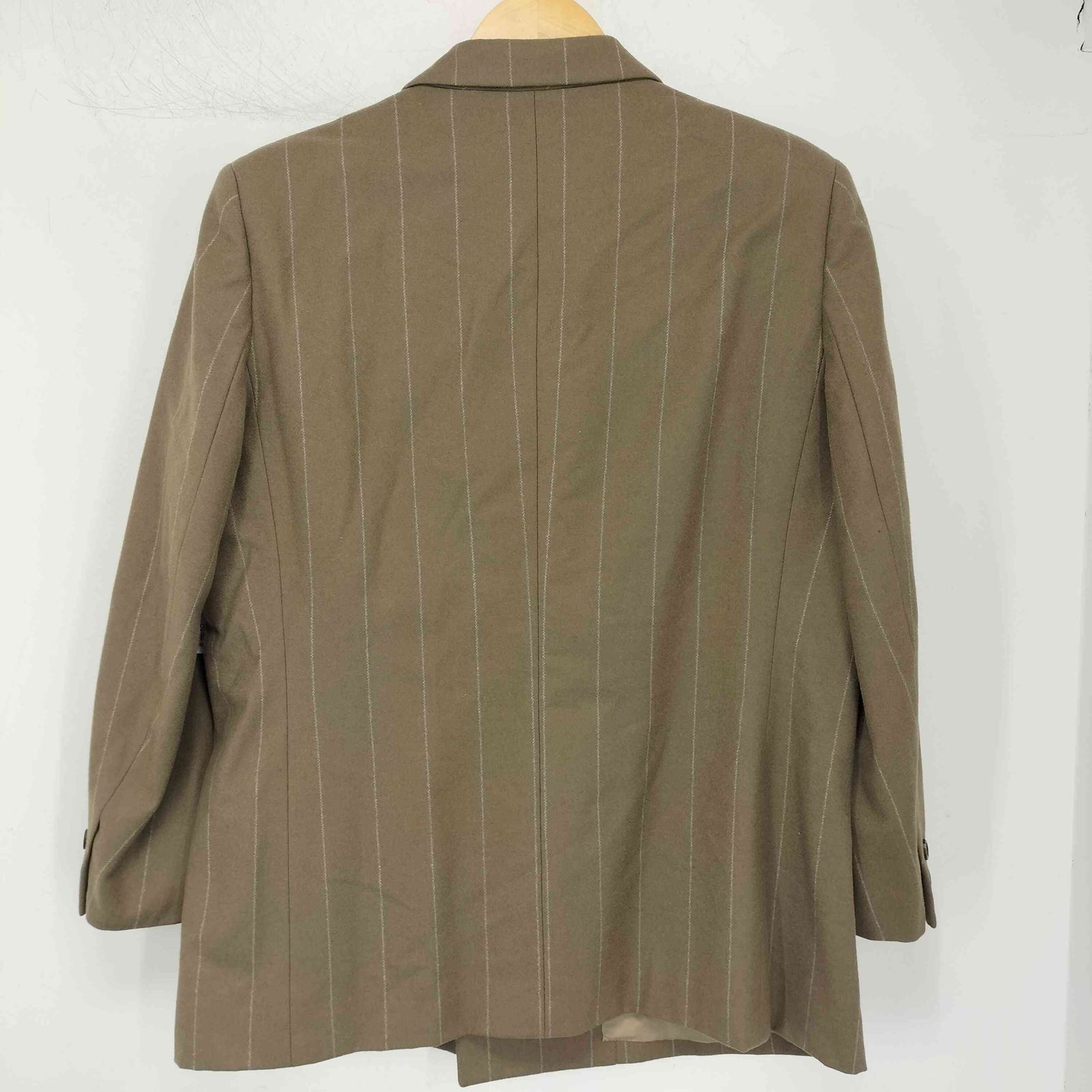 バーバリーズ BURBERRYS ストライプ柄 ワンポイント刺繍 ダブル