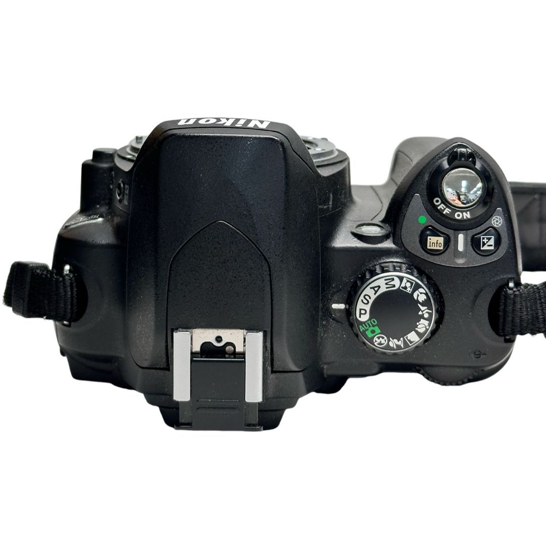 美品】 NIKON ニコン D40 AF-S DX NIKKOR 18-55mm F3.5-5.6G II ED