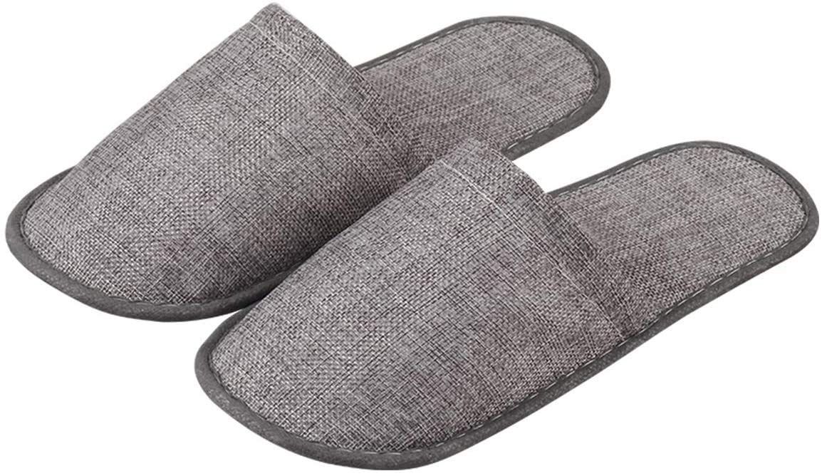  まもなく終了 業務用 旅行用 避難用 ホテル用 来客用 室内用 個別包装 携帯便利 洗濯可 滑り止め 防菌防臭 男女兼用 軽量 綿麻 セット スリッパ 10足セット 使い捨て CQQDOQ スリッパ ルームシューズ スリッパ サンダル