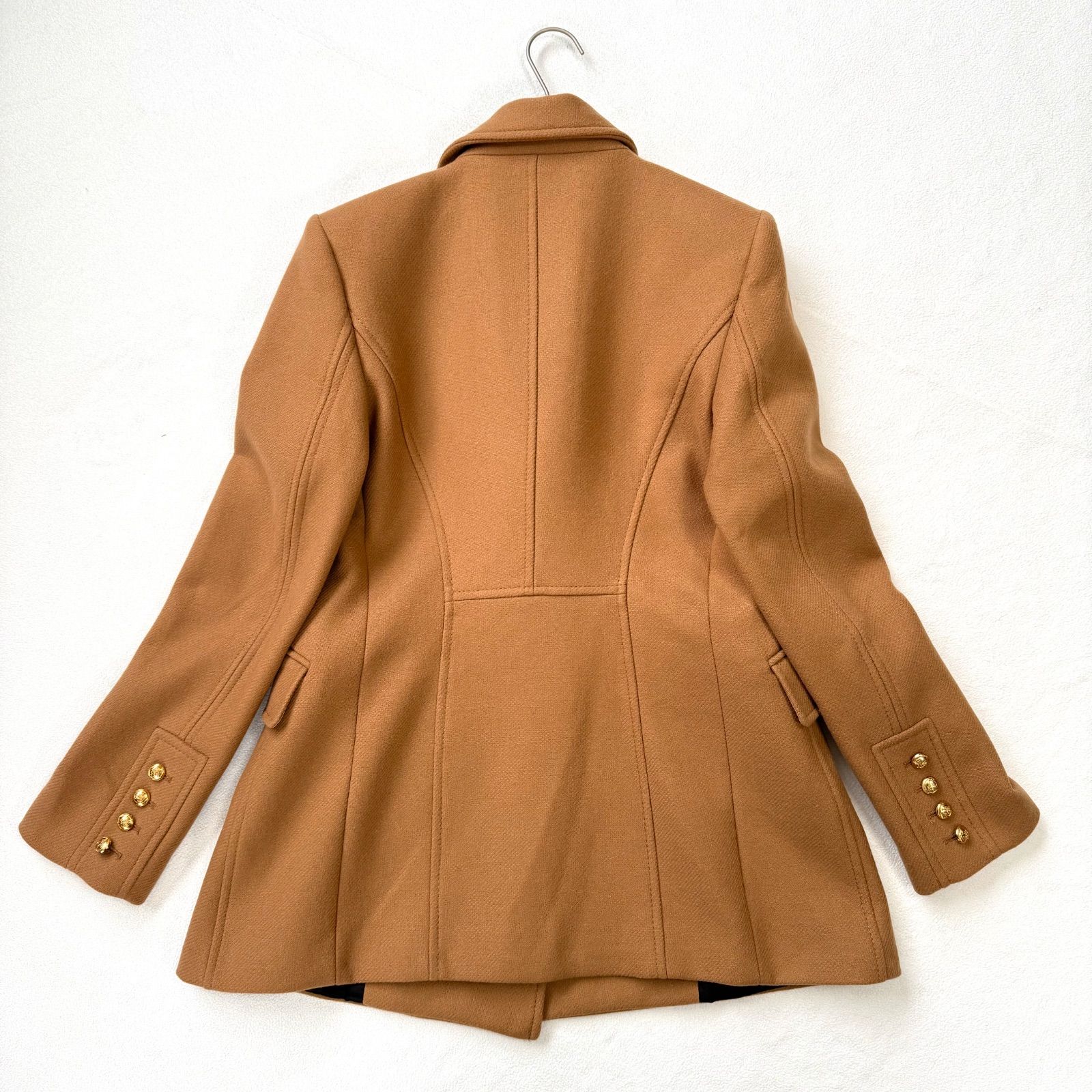 極美品・サイズM・manteco✨ザラ ZARA ダブルブレストコート キャメル