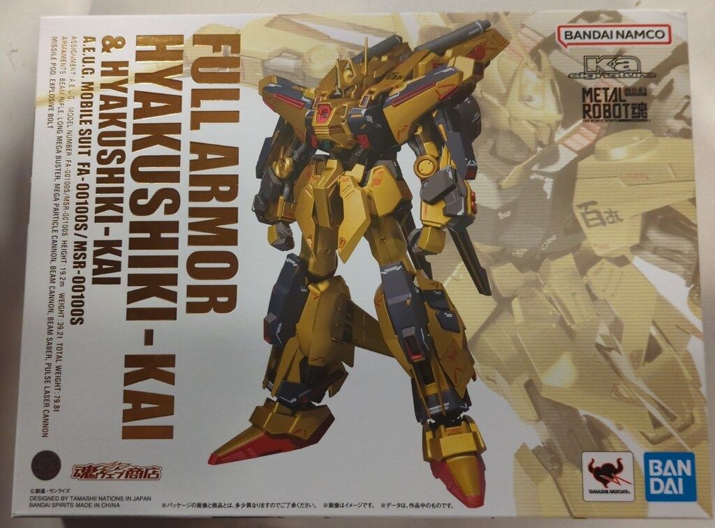 BANDAI SPIRITS L ROBOT魂 (Ka signature) M-MSV フルアーマー百式改