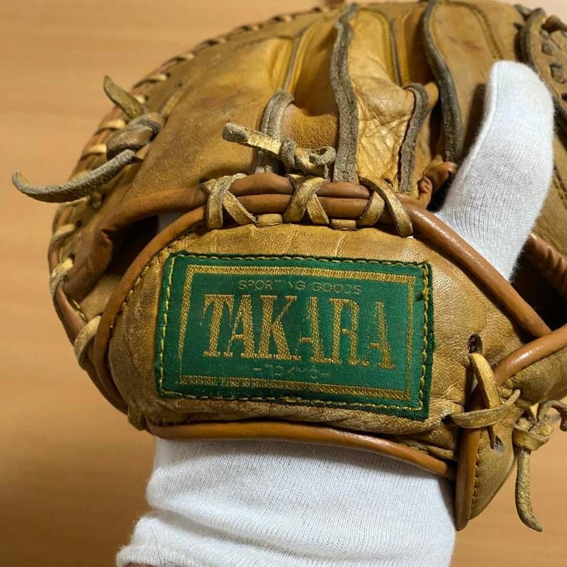 TAKARA タカラ 軟式用 右投げ キャッチャーミット 野球 レトロ TAKARA タカラ 軟式用 右投げ キャッチャーミット 野球 ヴィンテージ