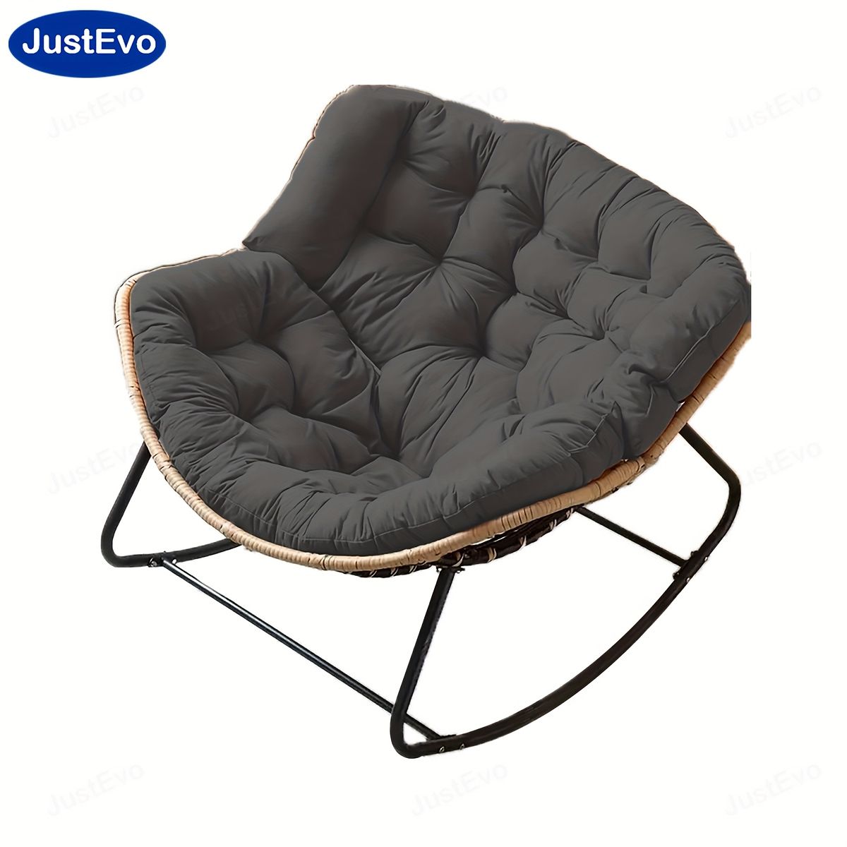 ロッキングチェア 特大 快適 リクライニング【人間工学設計】調整可能