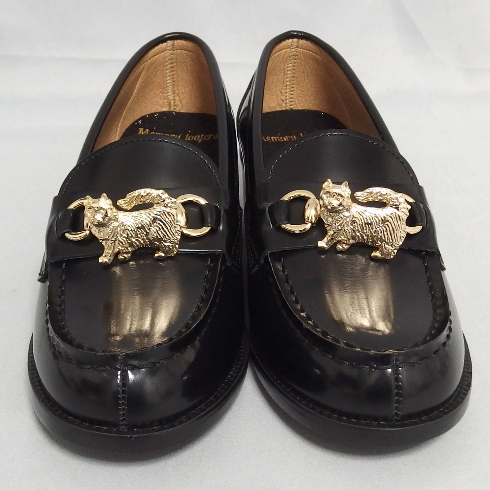 未使用☆SIIILON×HARUTA Lucy 星降る夜の猫 コラボ ローファー