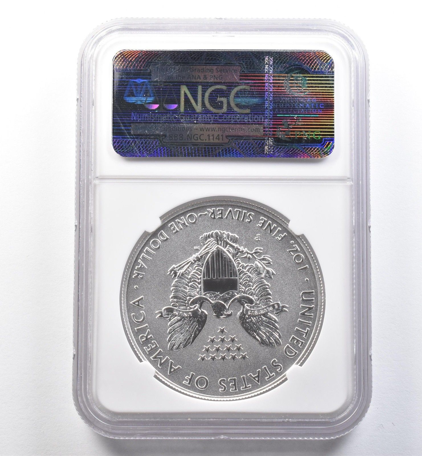 1998年 アメリカンイーグル銀貨 PF 69 1998年イーグル銀貨 PF 69 プルーフ NGC アメリカ