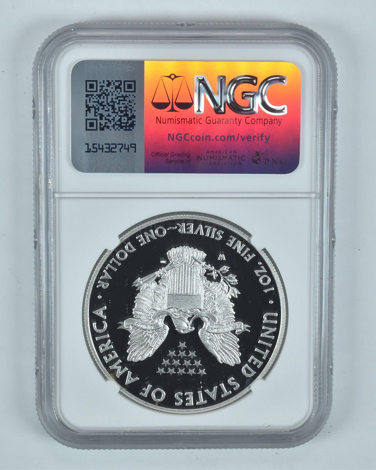 2014 W アメリカン シルバー イーグル プルーフ 9 NGC X NGCX