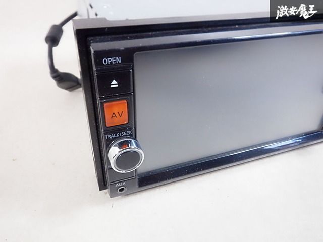 ジャンク】NISSAN 日産純正 メモリーナビ MC314D-W CD DVD フルセグTV