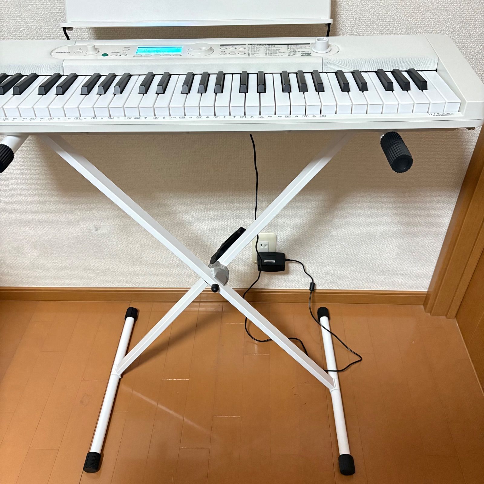 CASIO カシオ 光ナビゲーション キーボード スタンド付 LK-530 2024年