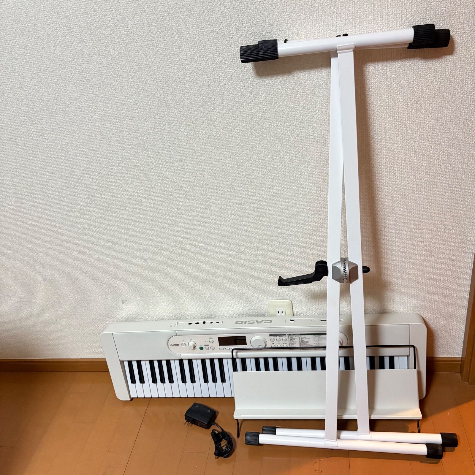 CASIO カシオ 光ナビゲーション キーボード スタンド付 LK-530 2024年