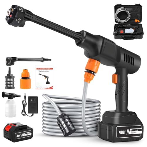 充電式 高圧洗浄機【2025新型モデル強化版】高圧洗浄機 コードレス