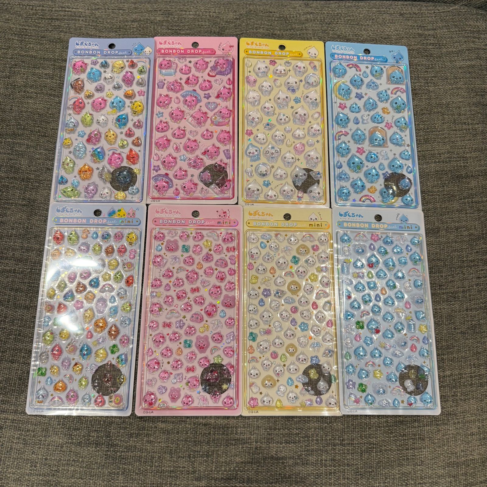 しずくちゃん ボンボンドロップシール 8枚セット - メルカリ