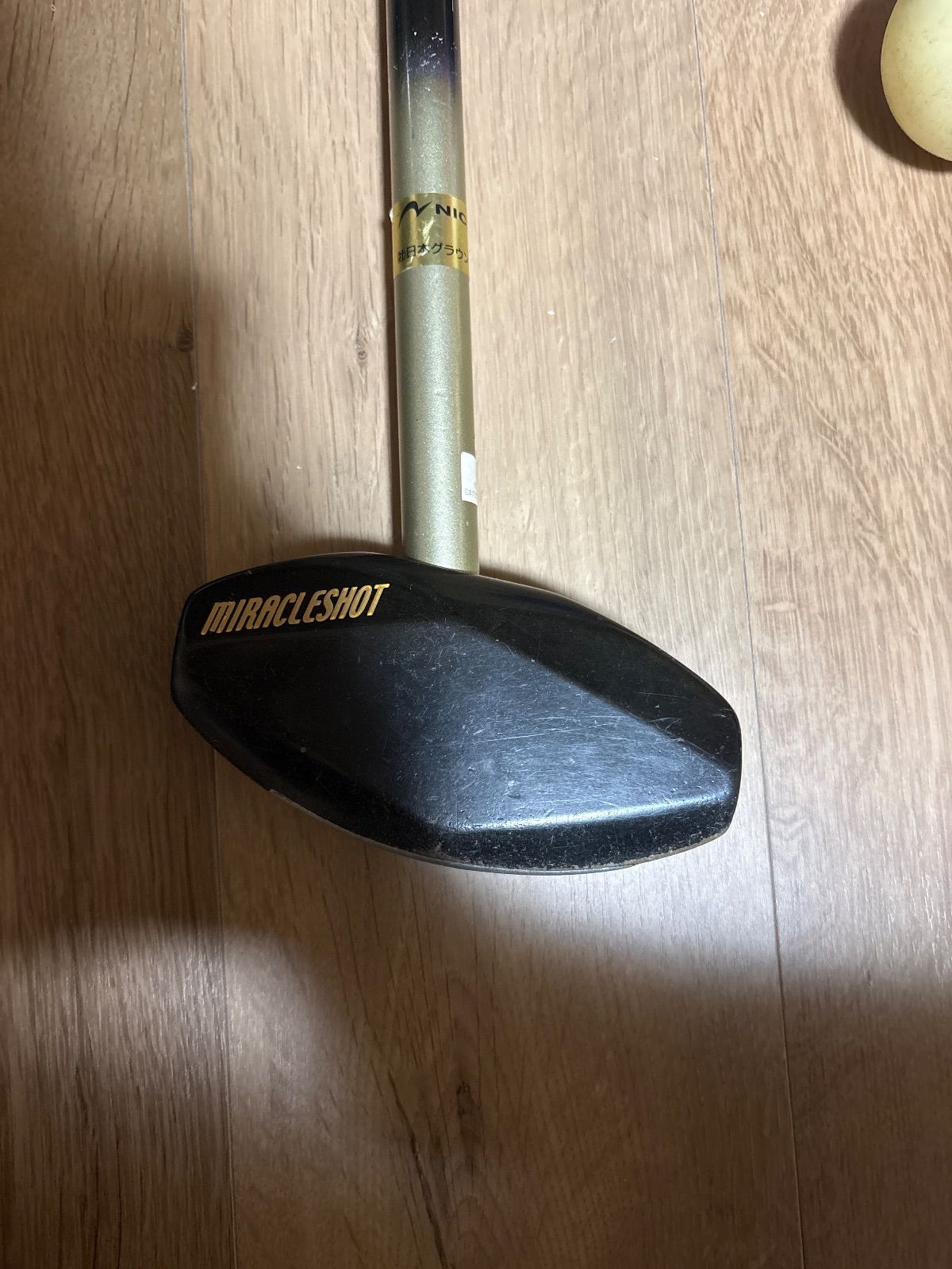 ニチヨー グラウンドゴルフ クラブ ミラクルショット 85cm ケース付き