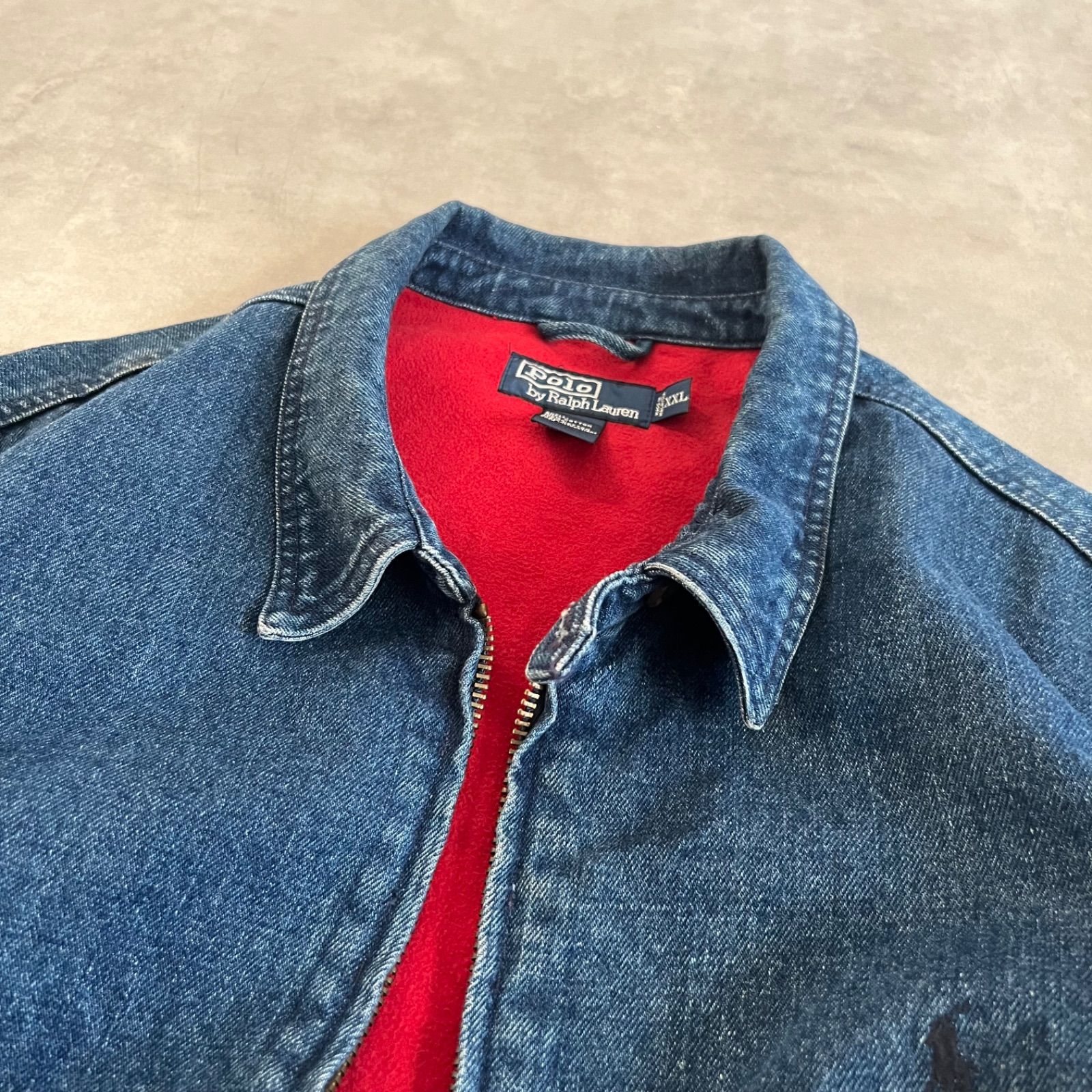 90s Polo by Ralph Lauren denim swing top jacket ラルフ デニム