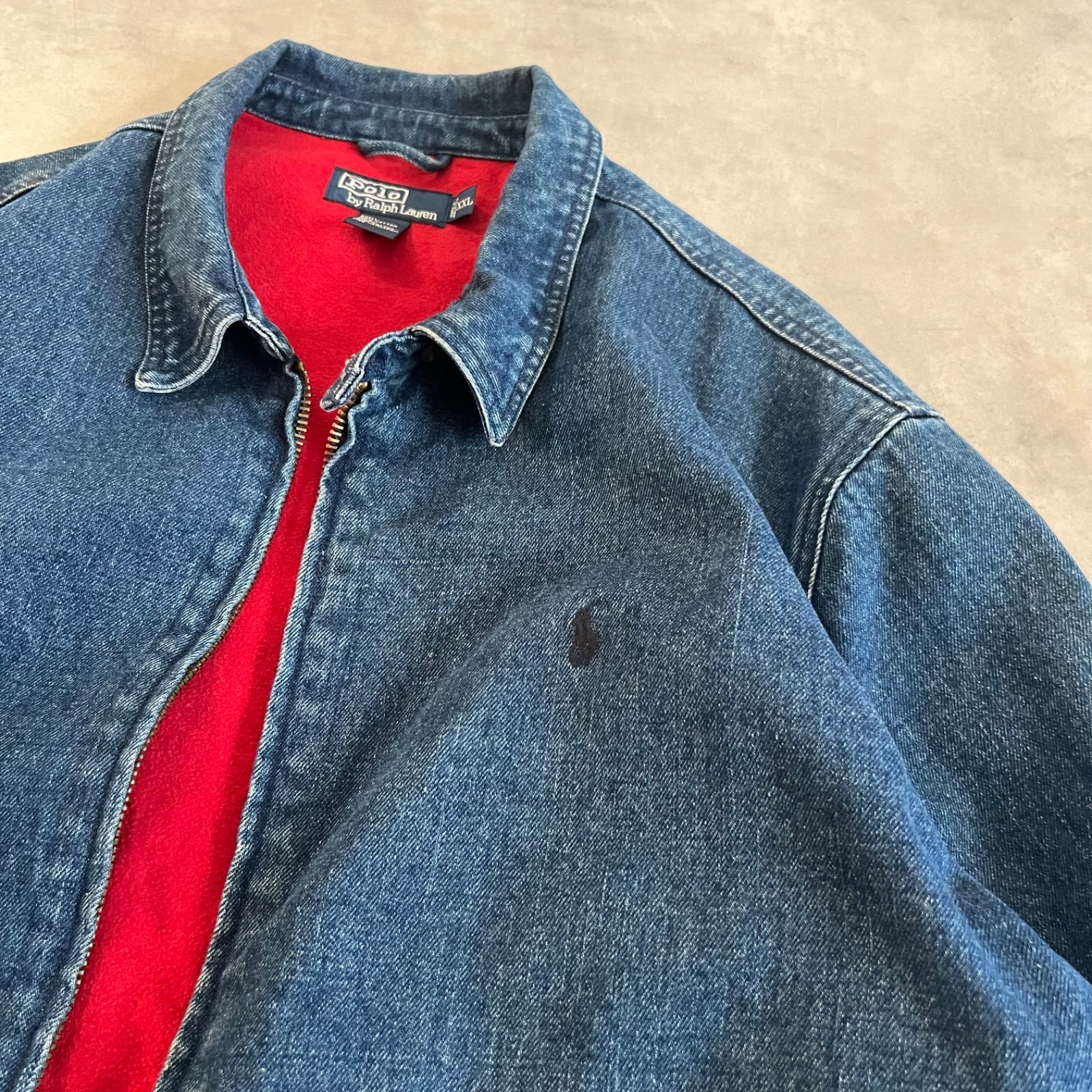 90s Polo by Ralph Lauren denim swing top jacket ラルフ デニム