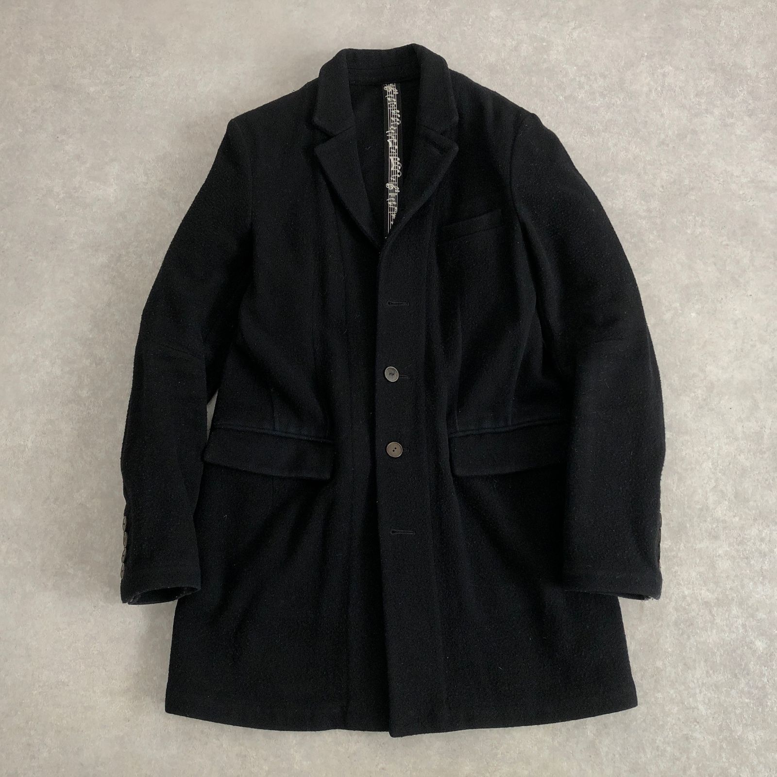 ナンバーナイン　07AW ラブ期　ピーコート　サイズ2 ナンバーナイン 07AW ラブ期 ピーコート サイズ2 NUMBER NINE