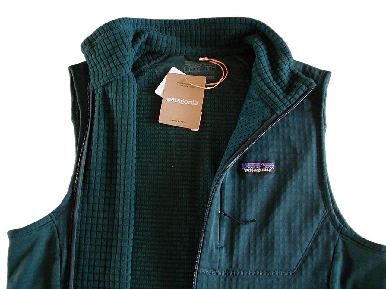 ■送料込■【新品L】パタゴニア M’s R1 ベスト ■ patagonia ■Cascade Green (CASG)