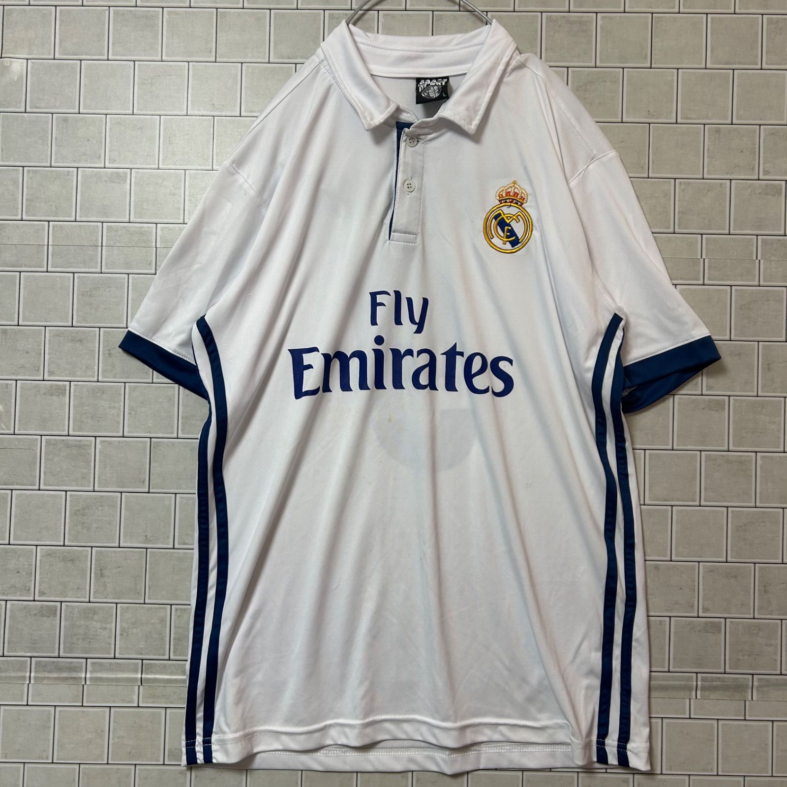 『新品未使用』レアル・マドリード　ベンゼマ　オーセンティックシャツ　2022年 Kemari87 KISHISPO / レアルマドリッド 21-22 ホーム 半袖