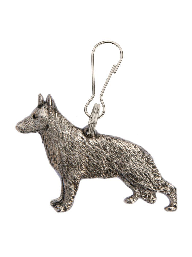 ジャーマンシェパード イギリス製 アート ドッグ ジッププル