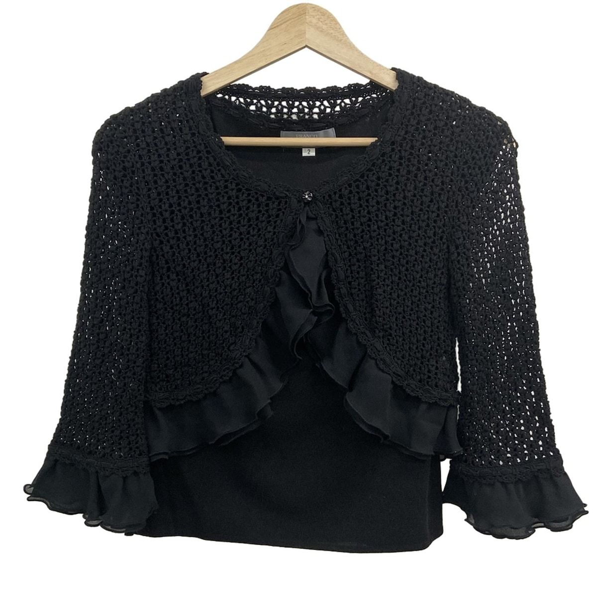 FRANCO FERRARO(フランコフェラーロ) アンサンブル サイズ2 - 黒