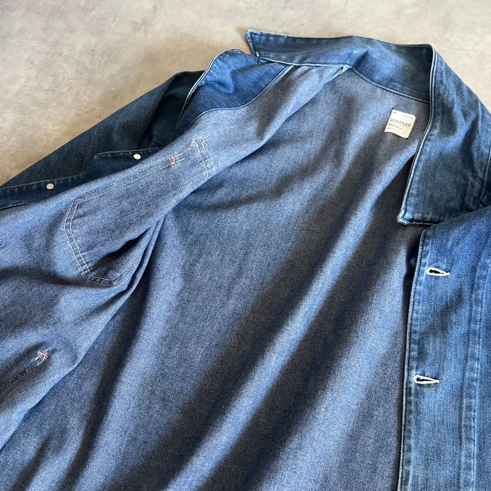 70s BIGMAC denim coveralls jacket unlined ビッグマック 裏地無し