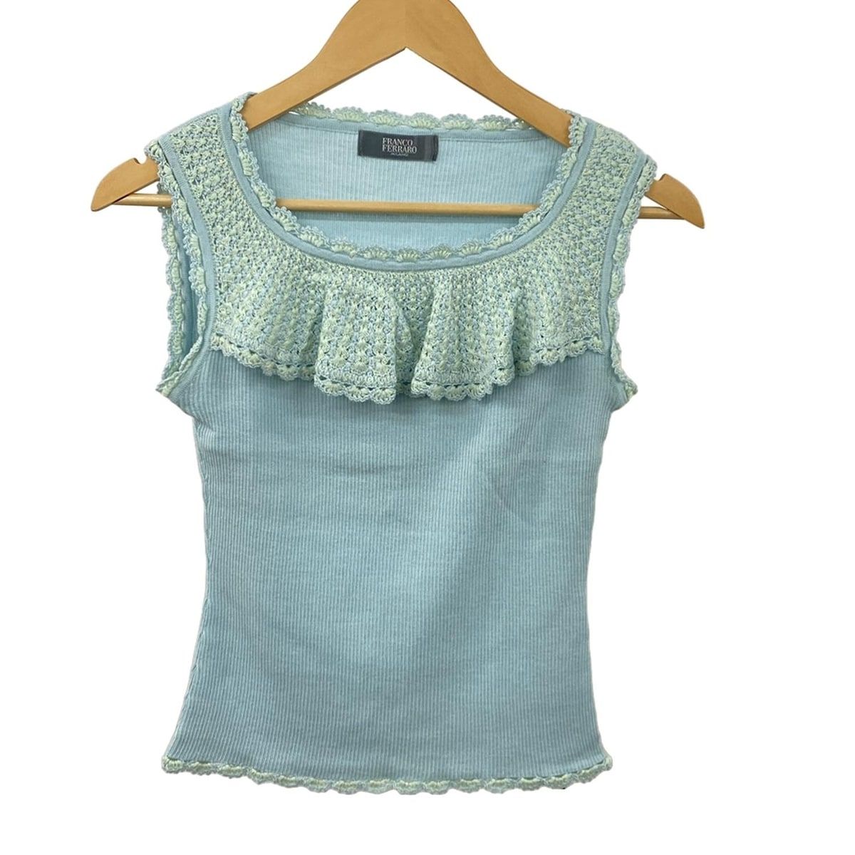 フランコフェラーロ　ニット　アンサンブル フランコフェラーロ FRANCO FERRARO 美品 アンサンブル ニット