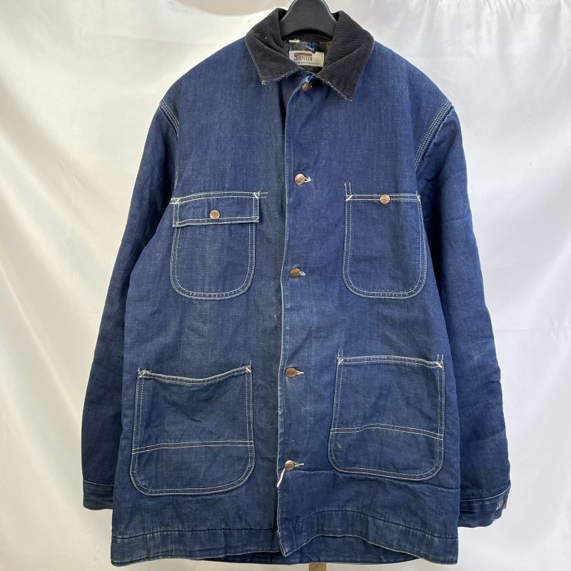 モンゴメリーワード　 デニム　カバーオール　ライナー　濃紺 楽天市場】濃紺 60's ビンテージ □ モンゴメリーワード ブランケット