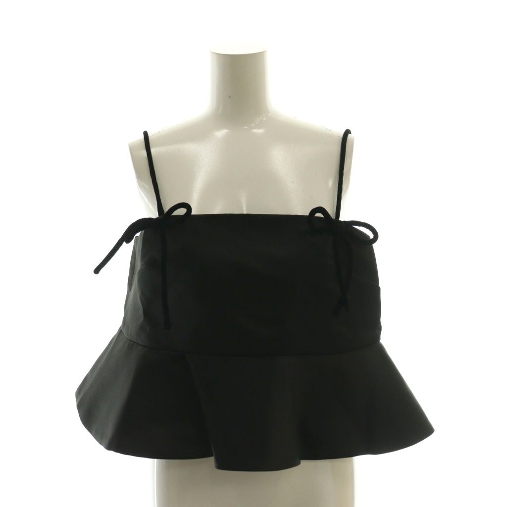 【GANNI】新品未使用 ガニー ビスチェ トップス 34 ブラック タグ付き ビスチェ | GANNI (Women)/ガニー | 三越伊勢丹オンラインストア・通販