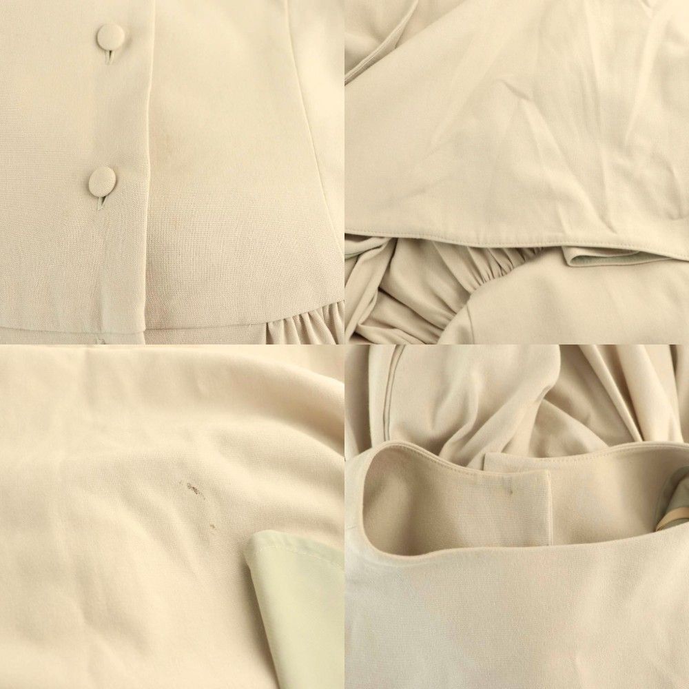 デイジーリンDaisy Linフォクシー　38 ベージュ ティアードワンピース デイジーリンフォクシー DAISY LIN For FOXEY グレイスフル ドレス