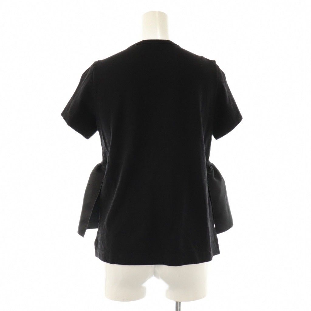 【YOKO CHAN】美品　ヨーコチャン　40 ぺプラムフレアカットソーフリル YOKO CHAN】美品 ヨーコチャン 40 ぺプラムフレアカットソーフリル