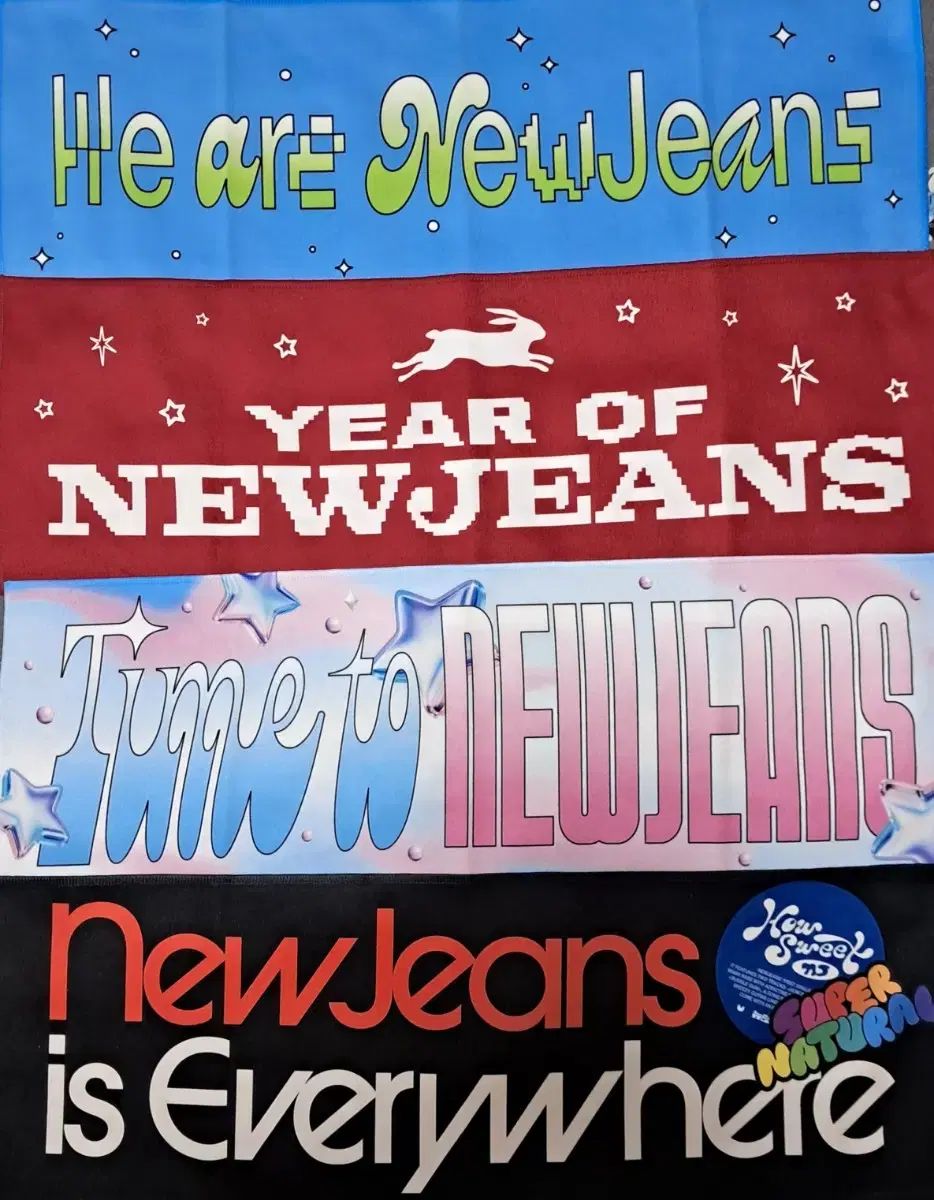 NewJeans（ニュージーンズ・ニュジ）スローガン セット まとめ 出品