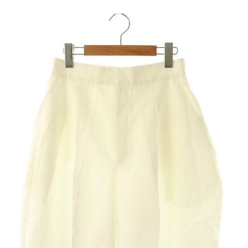 アドーア ADORE 25SS チンツギャバパンツ 36 ホワイト /DO □OS - メルカリ